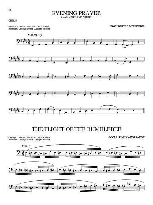 101 Classical Themes for Cello - Image 3
