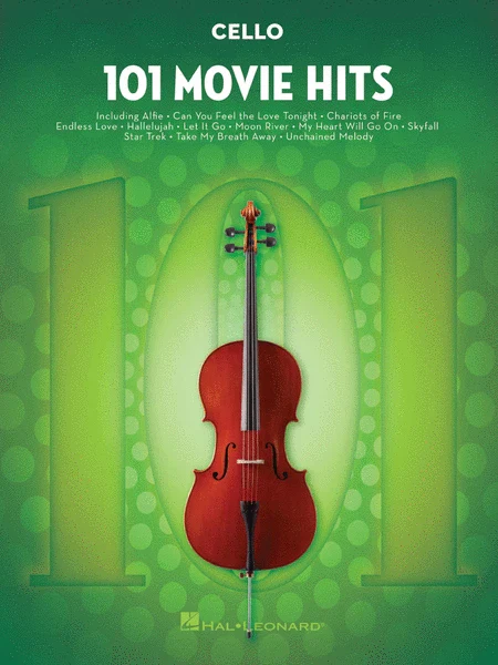 101 Movie Hits for Cello - Image 3