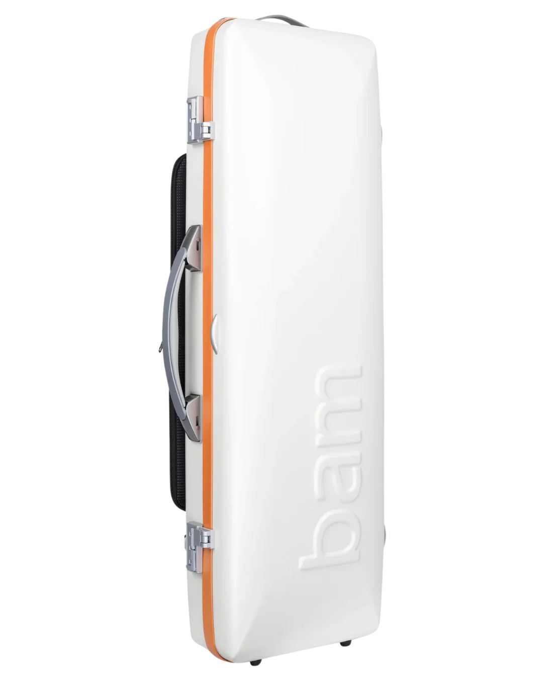 BAM Graffiti Oblong Hightech Violin Case White/Orange 4/4 - Image 4