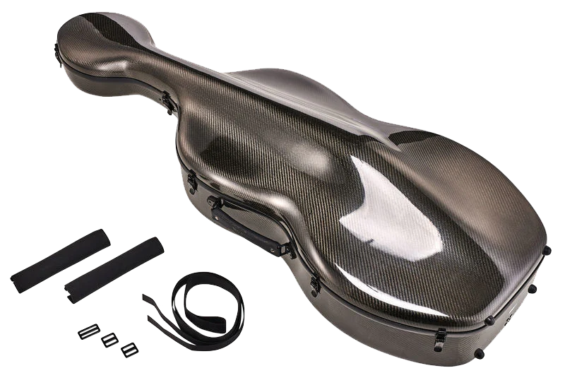 Musilia S2 Cello Case 3.2kg Transparent Black - Image 3